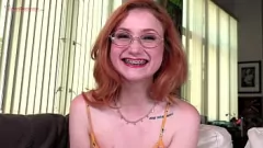 Scarlet Skies: Intense POV Blowjob and Cumshot with Redhead Ginger
