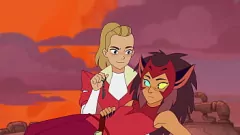 Rencontre lubrique Blondie et Catgirl lesbienne Yuri dans les bois