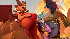 Spyro's Rescued Dragon: Explicit Compilation - Filled Mouths & Anal Action