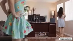 Oynat Lulu Chu ve Ariel Demure In INEENTE SHEMALE FUCK Oturumu