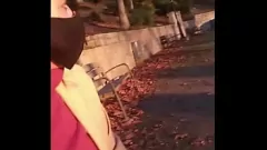 Jouer L'audace lampeggiante pubblico di Ana porta al sesso più strano dilettante